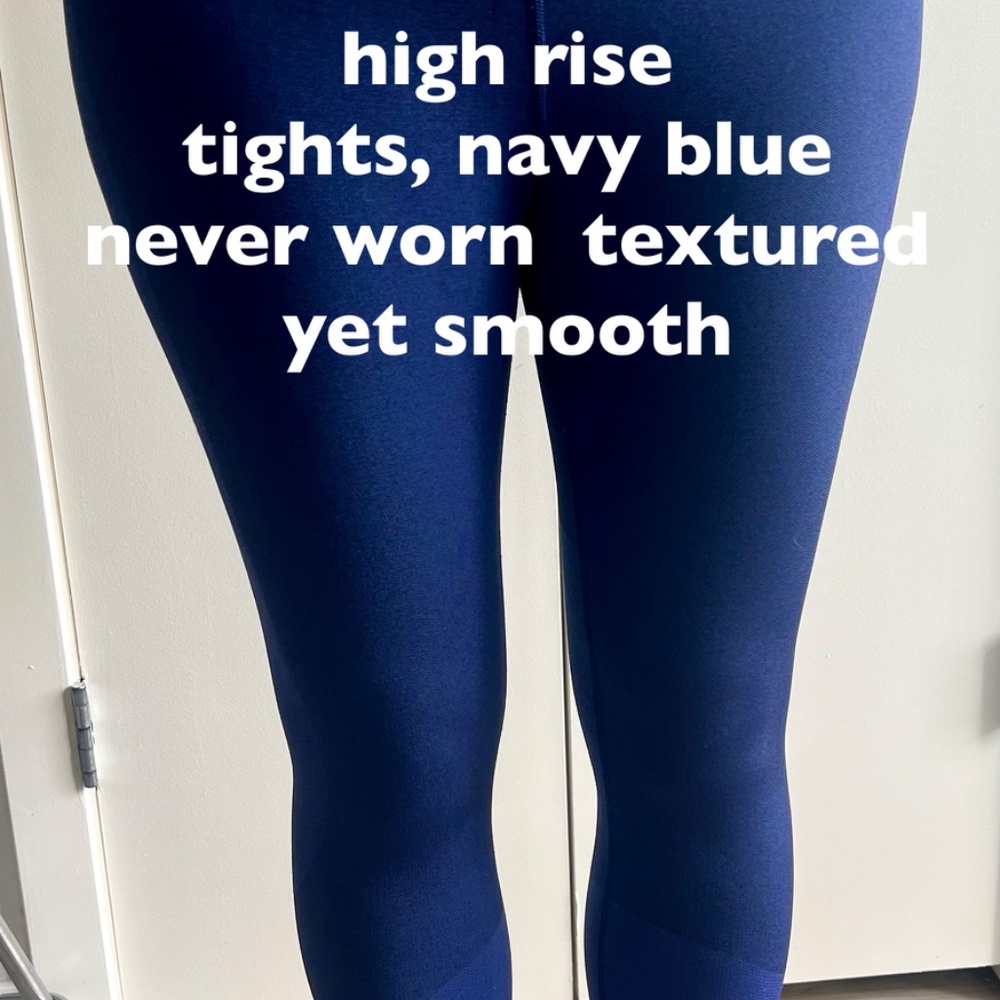 lululemon athletica Navy Blue High Rise Leggings